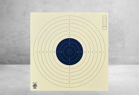 ISSF Shooting targets 10m air pistol, 250 pcs 