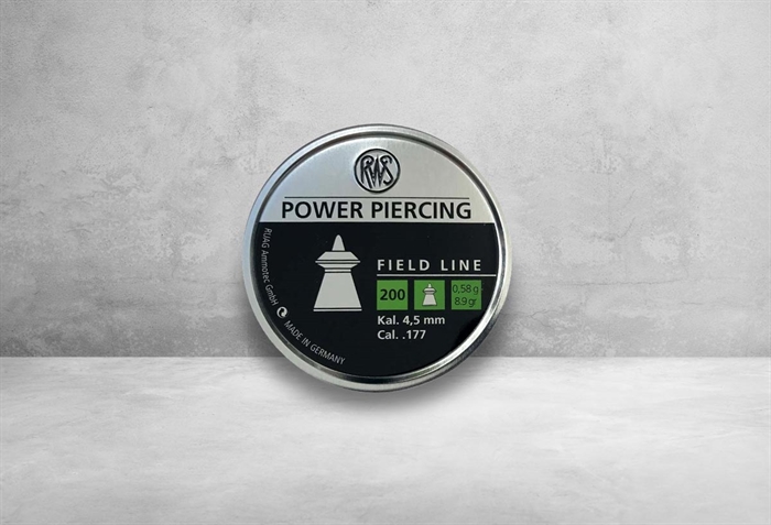 RWS Power Piercing 4.5 mm 8.9 grain